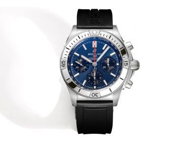 Breitling B01 Automatic Mechanical Movement Steel Sapphire Glass Blue Watch